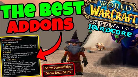 best wow hardcore addons